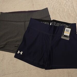UA Women's Compression Shorts - Lot of 2